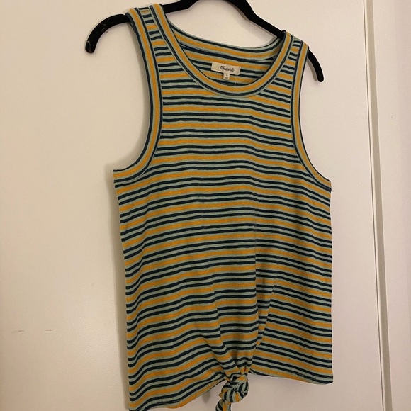 Madewell Kokomo Tie-Front Tank - Picture 6 of 9